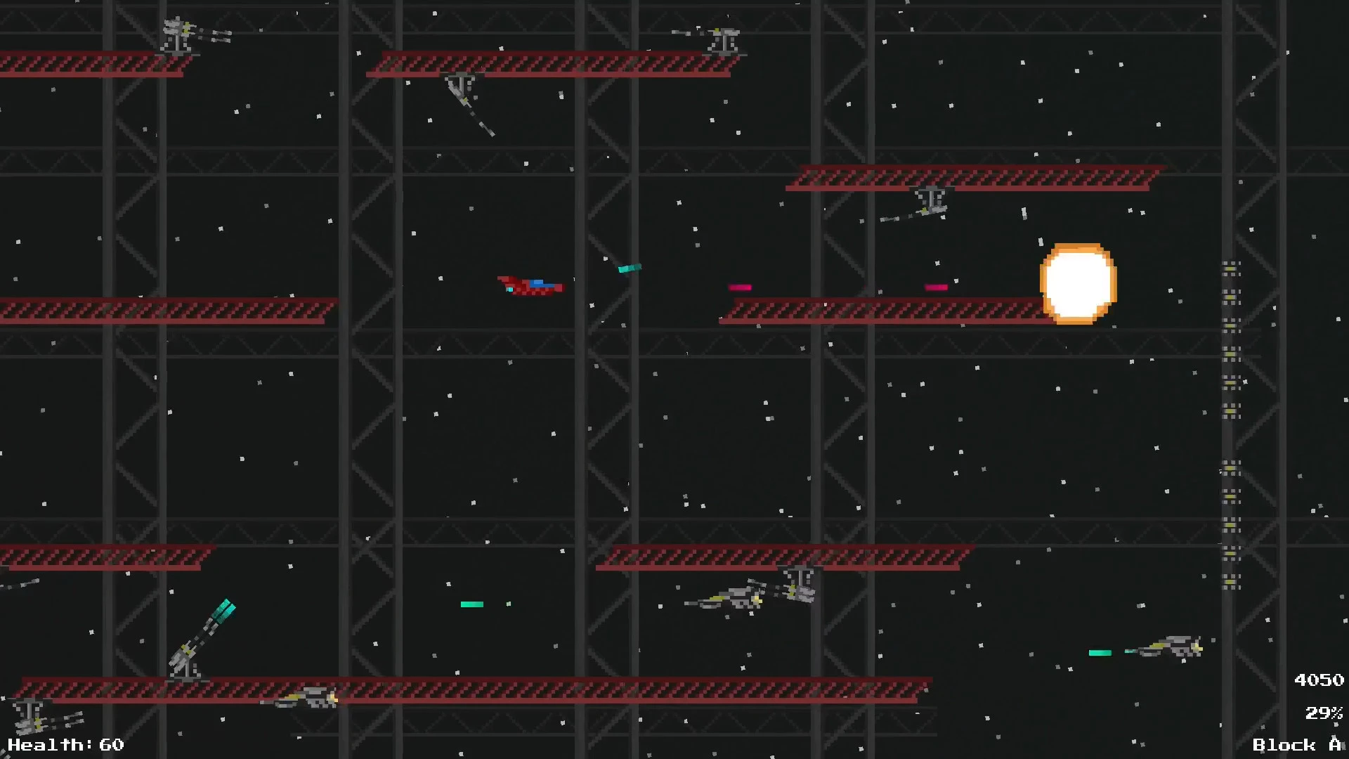 Gameplay screenshot updated (more pixelated) game art