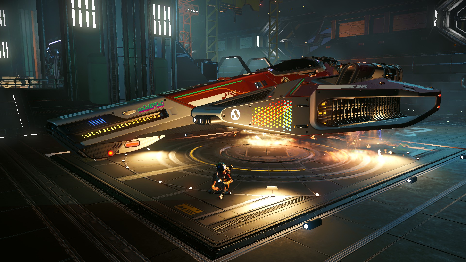 My hard-won Starborn Runner ship